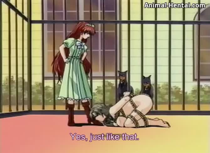 670px x 490px - Cute anime pet owner gets fucked by her horny zoophilia dogs at hentai4porn