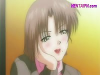 Lovely anime babe got smashed hard by a hard dick