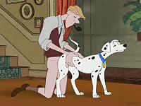 Gay beastiality lover fucking a dog in hentai porn