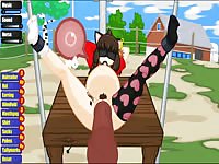Horny shameless MILF loves getting anal fuck in daylight 