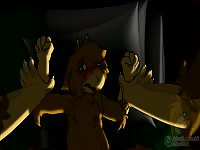 Furry gay animal bird got dominated by a big bird