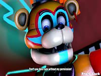 Two 3D monster students fucking each other in the couch 