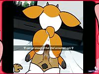 Young hot furry babe forced to suck brother's erect dick