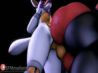 Extremely horny 3D monsters looks why while getting passionate anal fuck