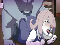 Young pale school girl got anal fucked by an old pervert dude's dick