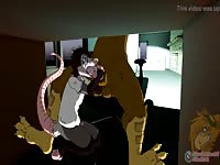 Hot young virgin boy got his dick sucked by naughty horny mouse 