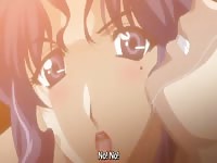 Big dick old pervert fucking a beautiful and busty anime girl