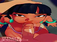 Playful teen looking hot sucking old dudes fat cock